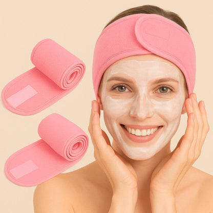 Bandeau Cosmétiques Réglable – Confort et Élégance pour votre Routine Beauté